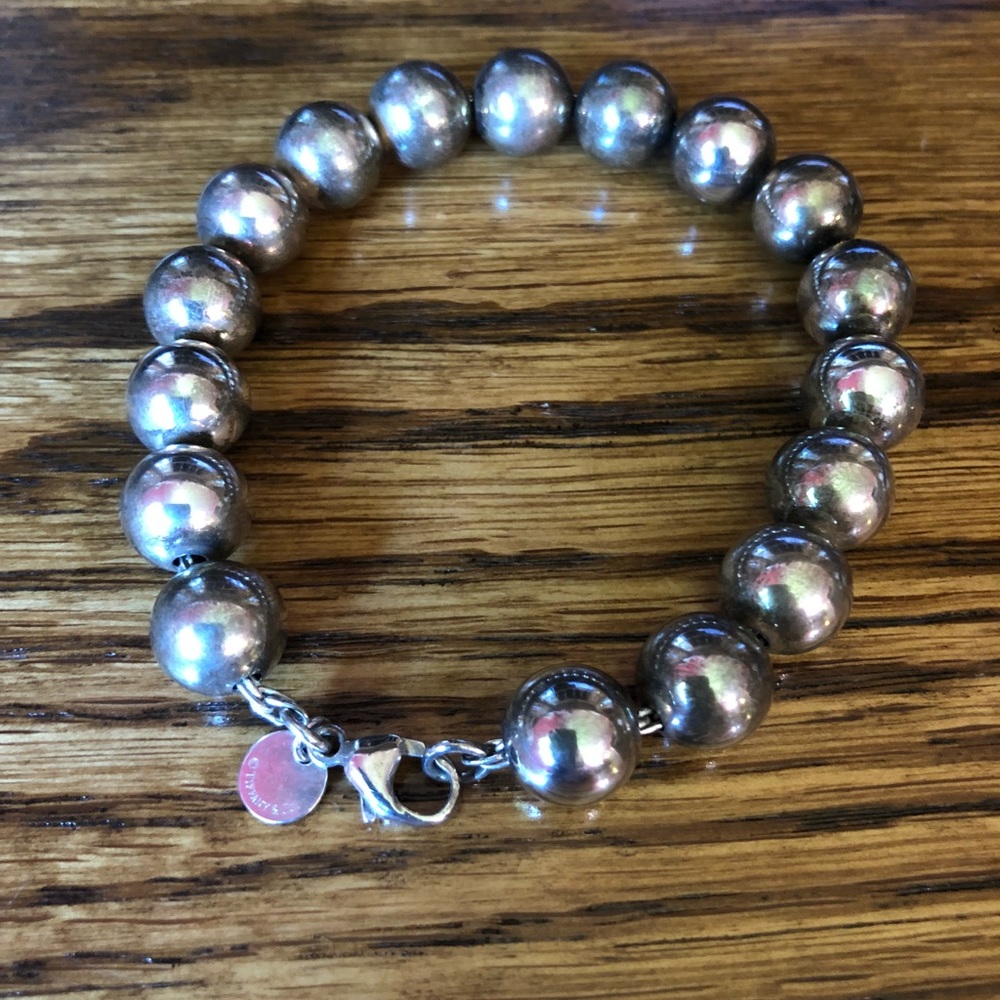 Tiffany & Co. Authentic 925 Beaded Ball Bracelet